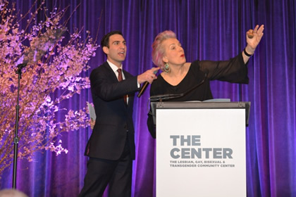 The Center Gala, April 2015, New York City
