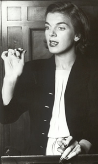 Lorna Kelly, at Sotheby's Auction House became the first female fine art auctioneer in America